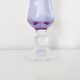 Vase en cristal d'Arques violet