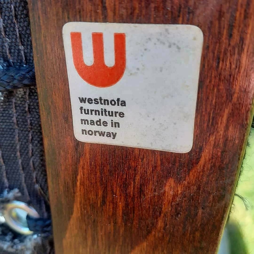 Armchair and ottoman siesta ingmar Relling