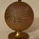 Table lighter, ball-shaped gold color