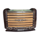 Poste de radio radiola bakelite brun 1949