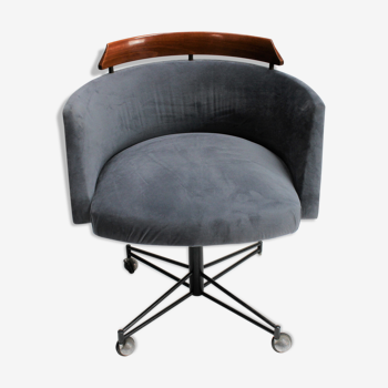 Fauteuil de bureau restauré - Italia 1950