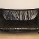Vintage sofa by Johan Bertil Häggström for Ikéa in leather and chrome metal, 1970s