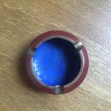 Chinese ashtray in enameled cloisonné metal