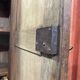 Armoire de mariage Normande sculptée en chêne clair du 19ème siècle