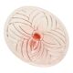 Pink Art Deco Cake Plate Pastry Dish Val Saint Lambert 34cm