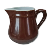 Vintage Apilco brown porcelain jug