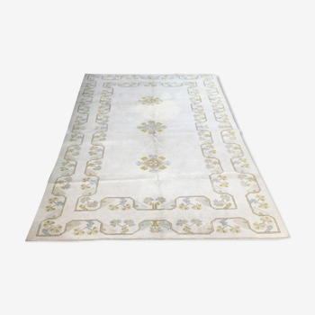 area rug, vintage rug, turkish rug, handmade rug,  7 x 9.4 ft. , RK 7893