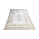tapis de surface, tapis vintage, tapis turc, tapis fait à la main, 7 x 9,4 pi, RK 7893
