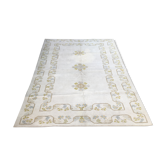 tapis de surface, tapis vintage, tapis turc, tapis fait à la main, 7 x 9,4 pi, RK 7893