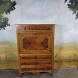 Louis XVI period marquetry secretary