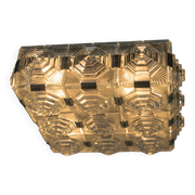 Brutalist Flush Mount by Kamenicky Senov, 1970s, More Items Available