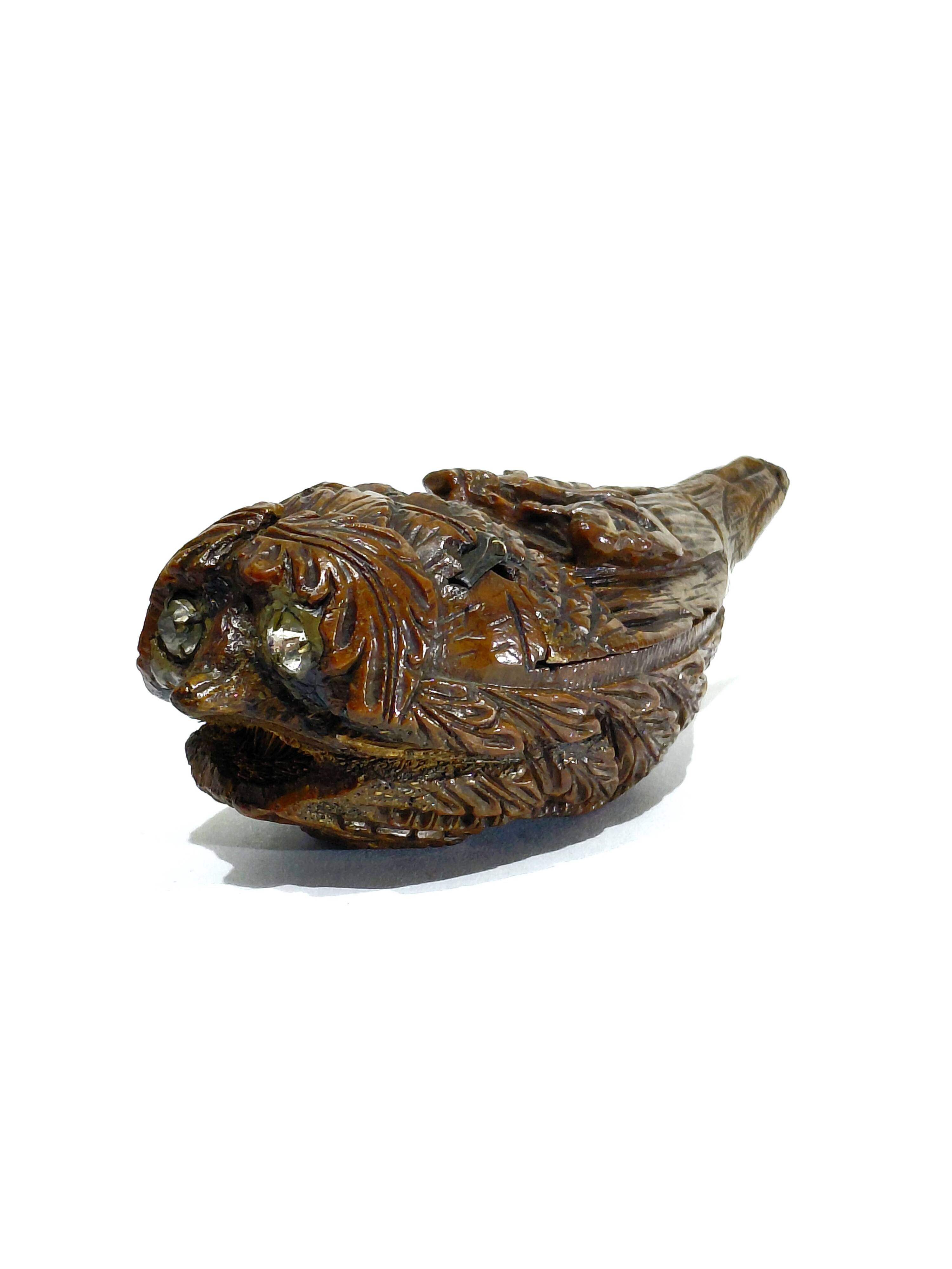 FOLK ART - WOODEN TOBACCO BOX