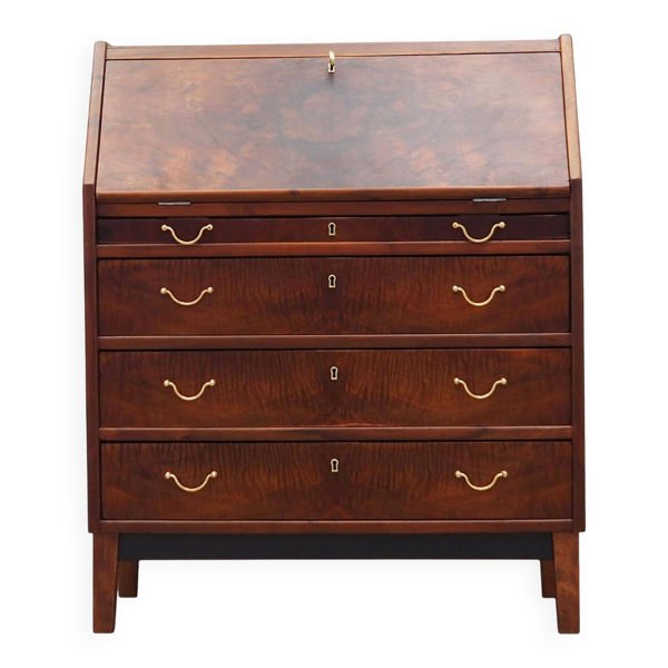 Secrétaire en noyer, design danois, années 1960, production : Danemark