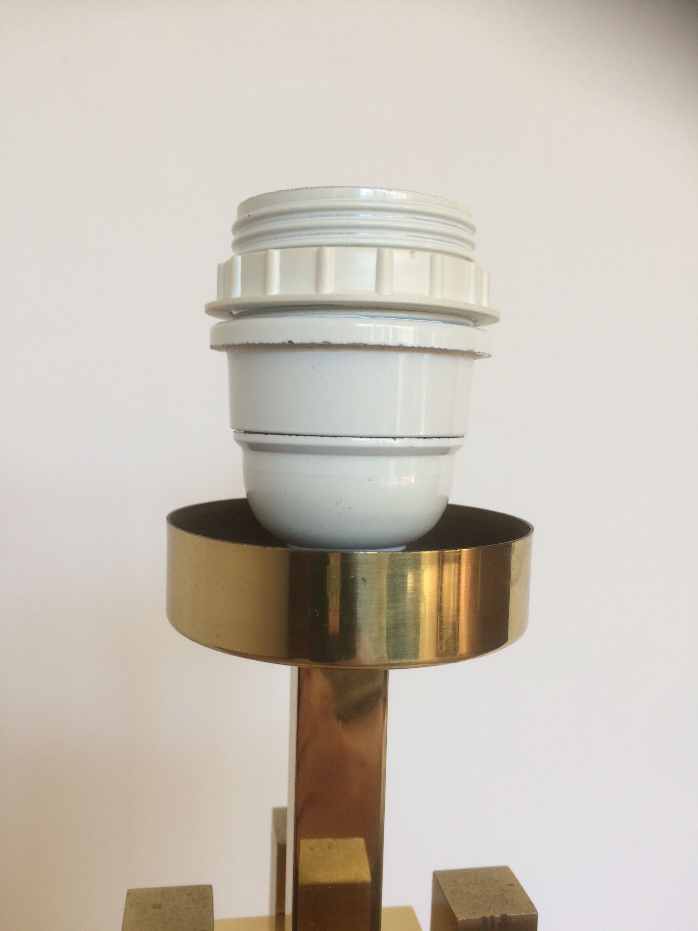 Vintage brass table lamp from Herda Netherlands, 1970