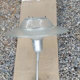 Holophane art deco glass pendant light