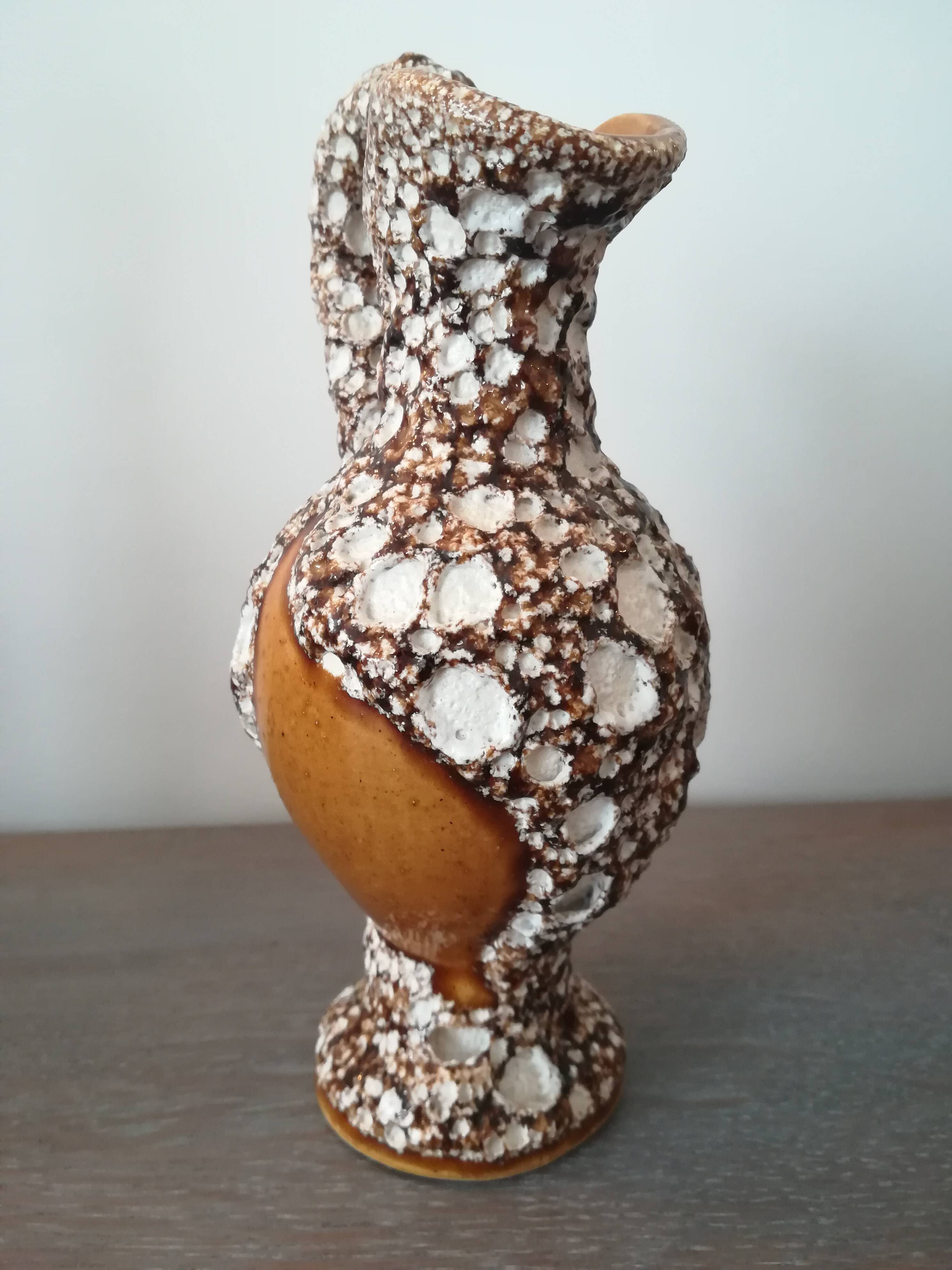 Fat Lava Vallauris Ewer Vase