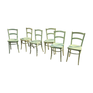 Lot de 6 chaises bistro