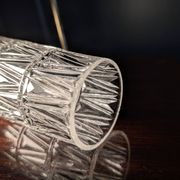 Moulded glass lampshade from the 1960s-1970s.