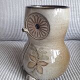 Zoomorphic vase in the shape of an owl by Pol Chambost