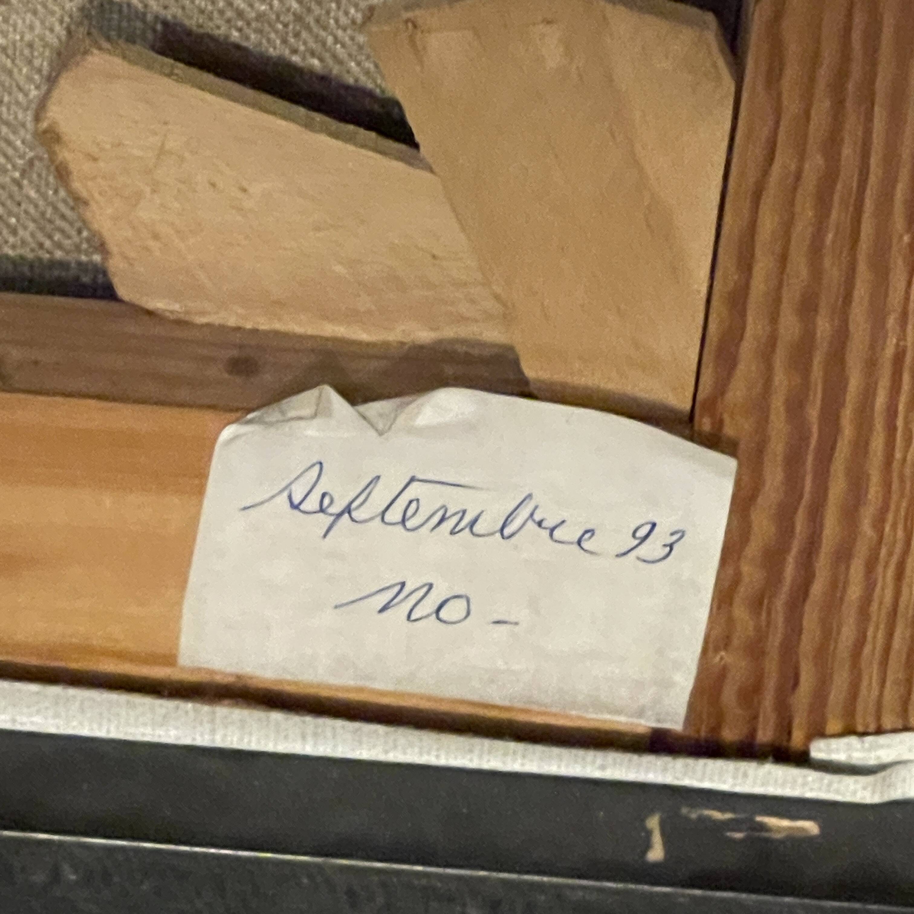 Realistic and fantastic painting, Michel Van de Velde 'Marine Metamorphosis' oil on canvas 1993