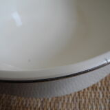 Sarreguemines old french basin earthenware basin