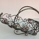 Porte bouteille  de table en ferronerie style art déco