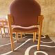 Set de 4 fauteuils bois courbé année 1980