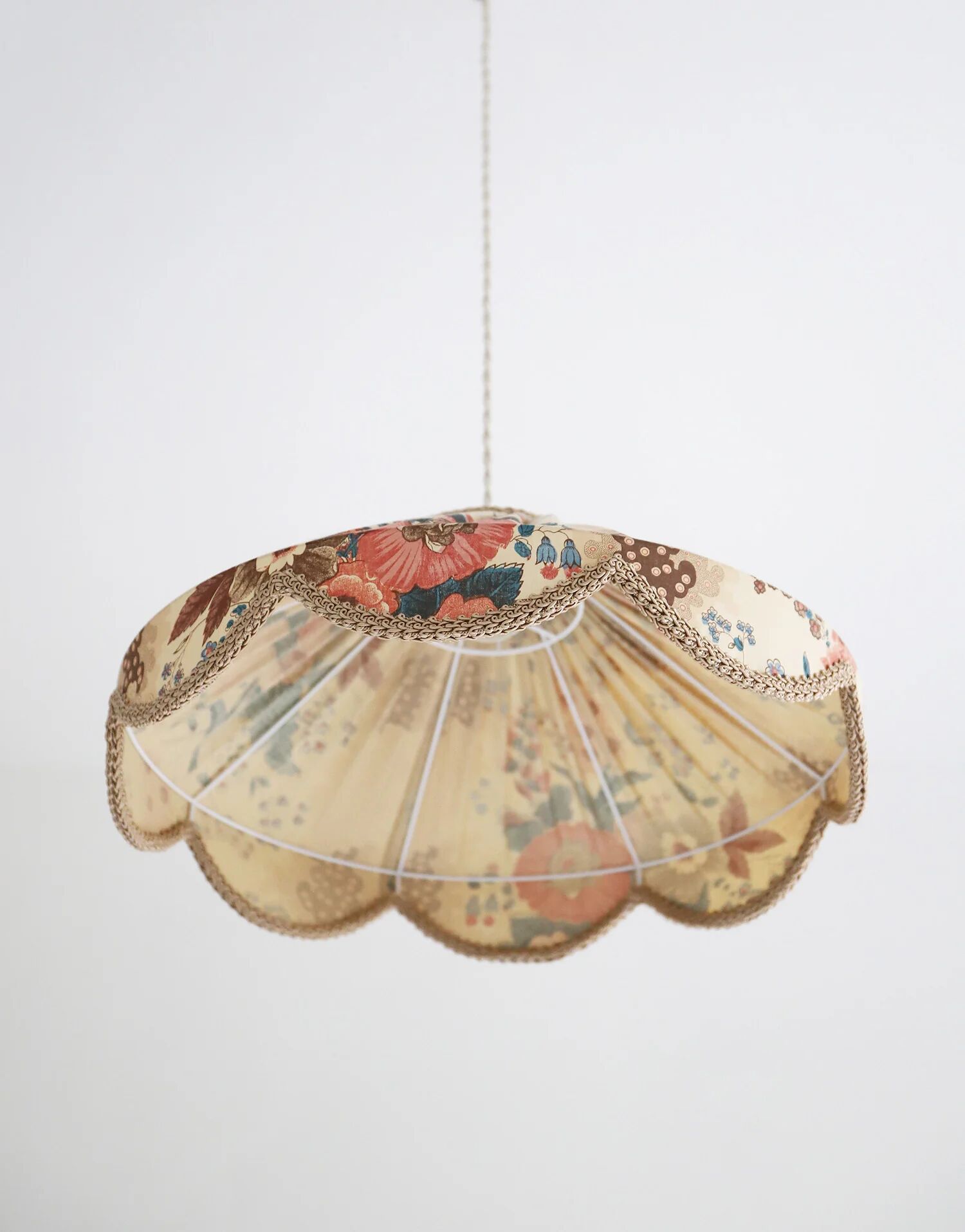 Floral print suspension Cosette "Isabelle"