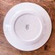 Suite of 6 Creole plates and montereau Oeillet