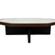 Vintage coffee table octagon design 1970s wenge octagon