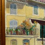 Old painting, Marine, signed Marie (1880-1977)