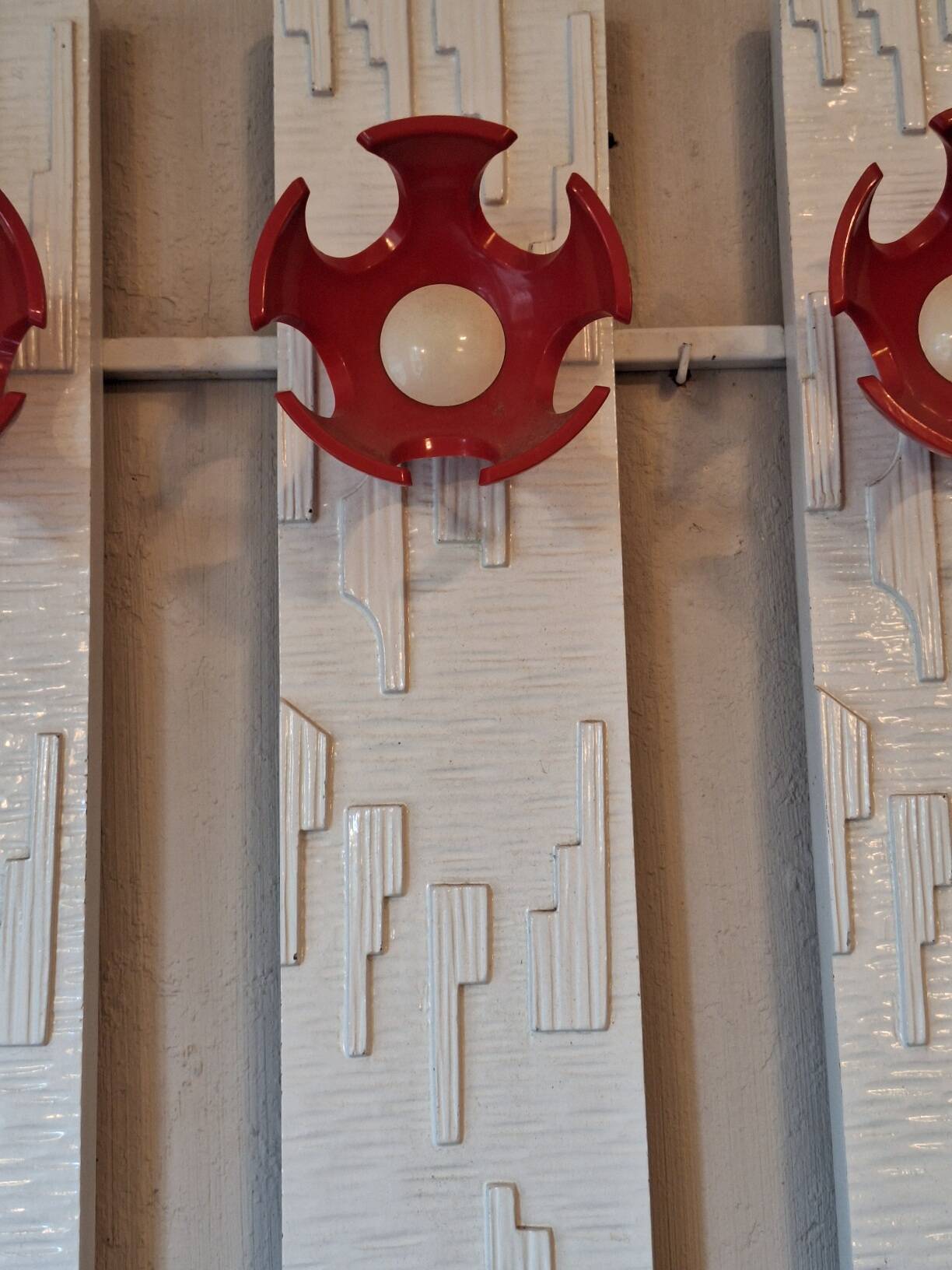 Schönbuch mid century wall mount coat and hat rack, 1970s