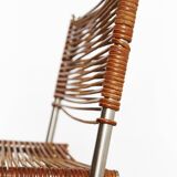 Pair of Tito Agnoli Barstools "MissB" for Pierantonio Bonacina