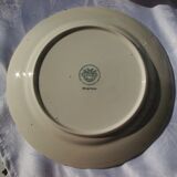 5 Flat plates in Villeroy & Boch earthenware model Blue Burgenland - Diam 24,8cm