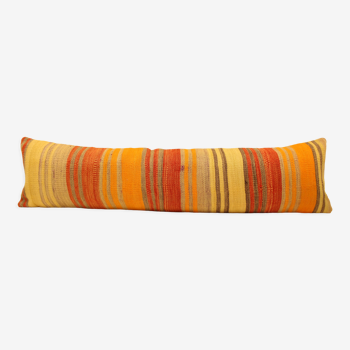 Turkish kilim cushion, 30x120 cm