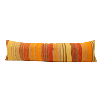 Turkish kilim cushion, 30x120 cm