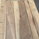 18th-century stripped chest in solid walnut
