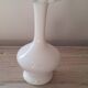 White opaline vase