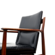 Fauteuil Arne Vodder modèle 431 en palissandre pour Sibast Mobler