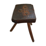 Brutalist tripod stool