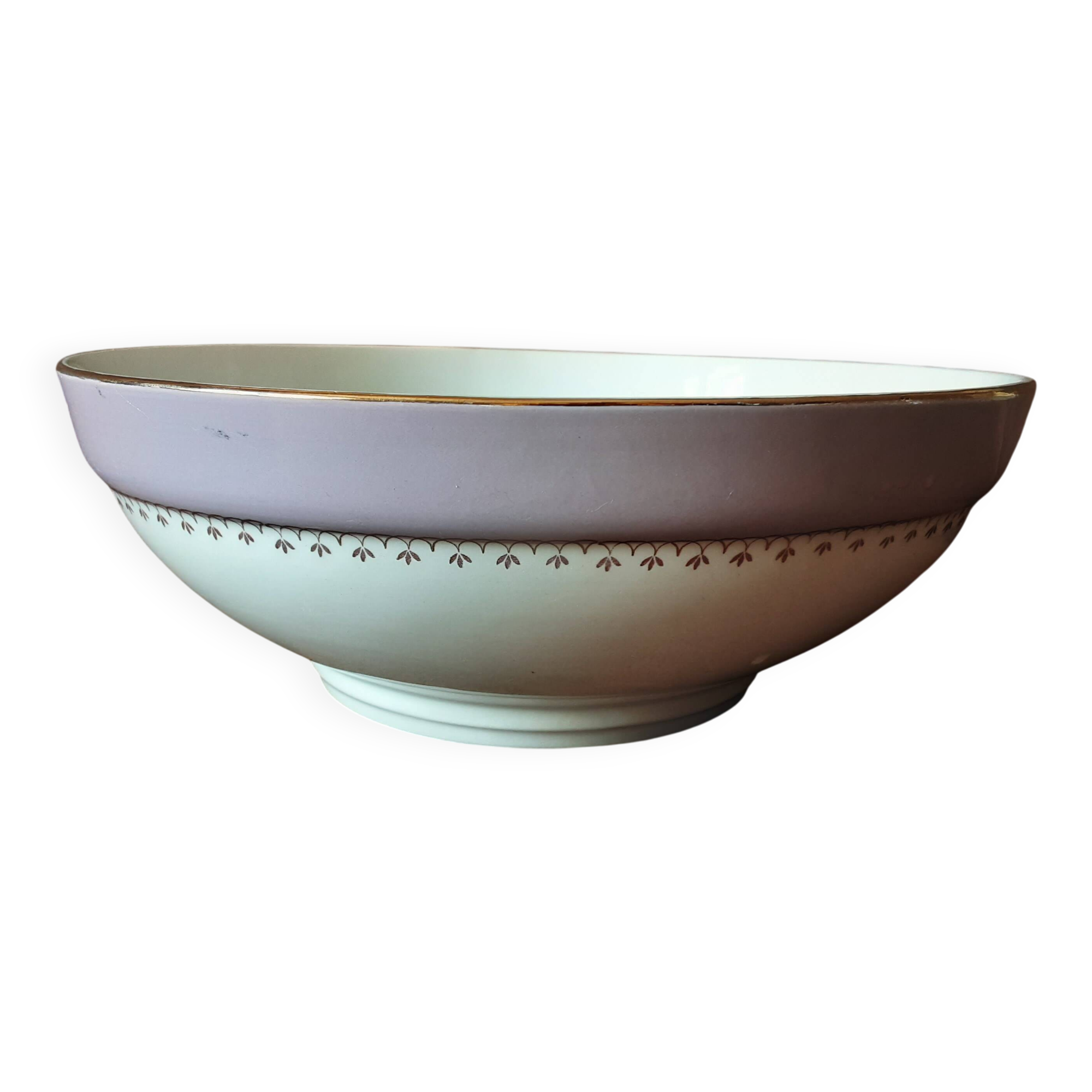 Vintage porcelain salad bowl
