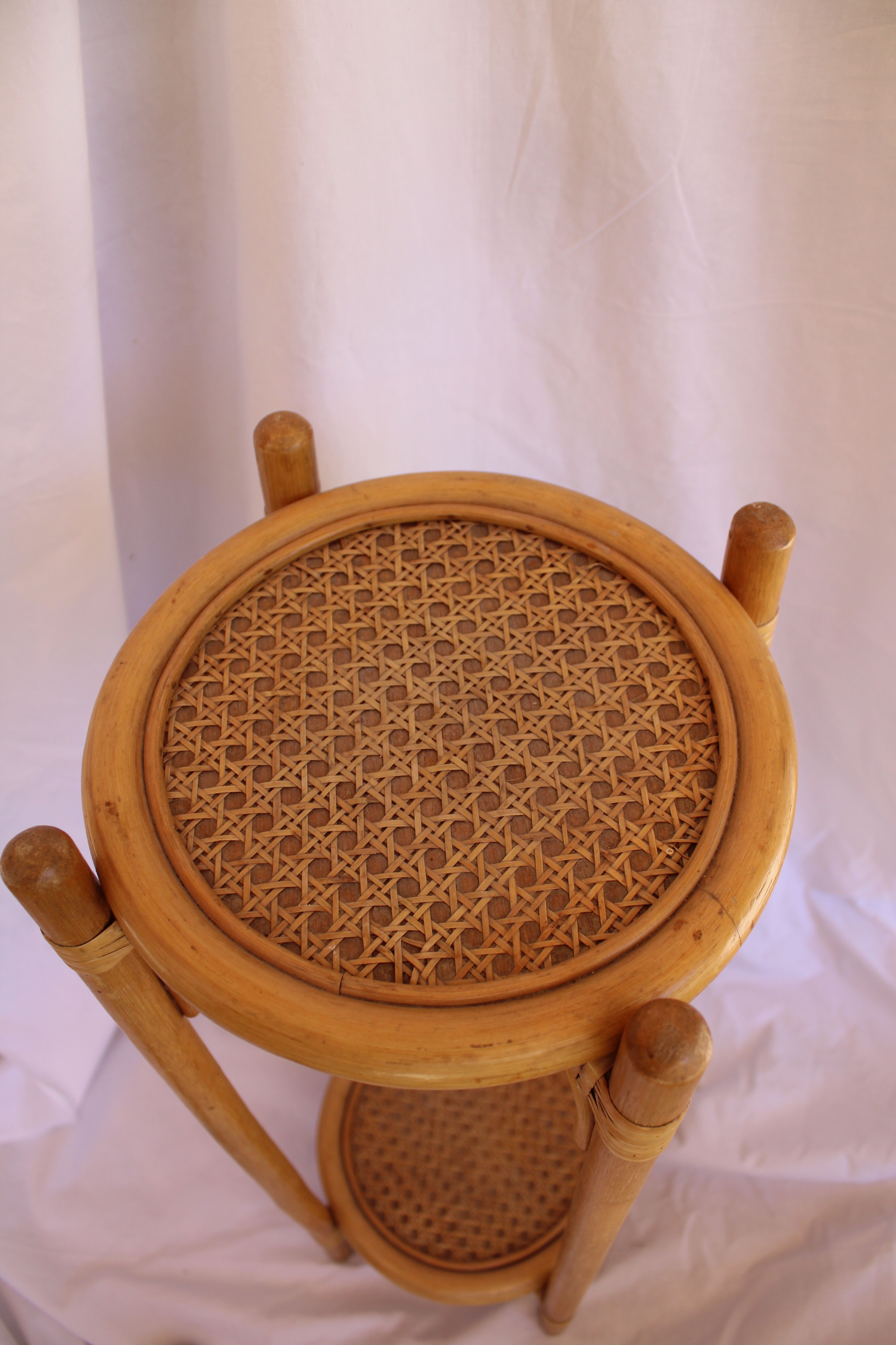 Vintage rattan harness