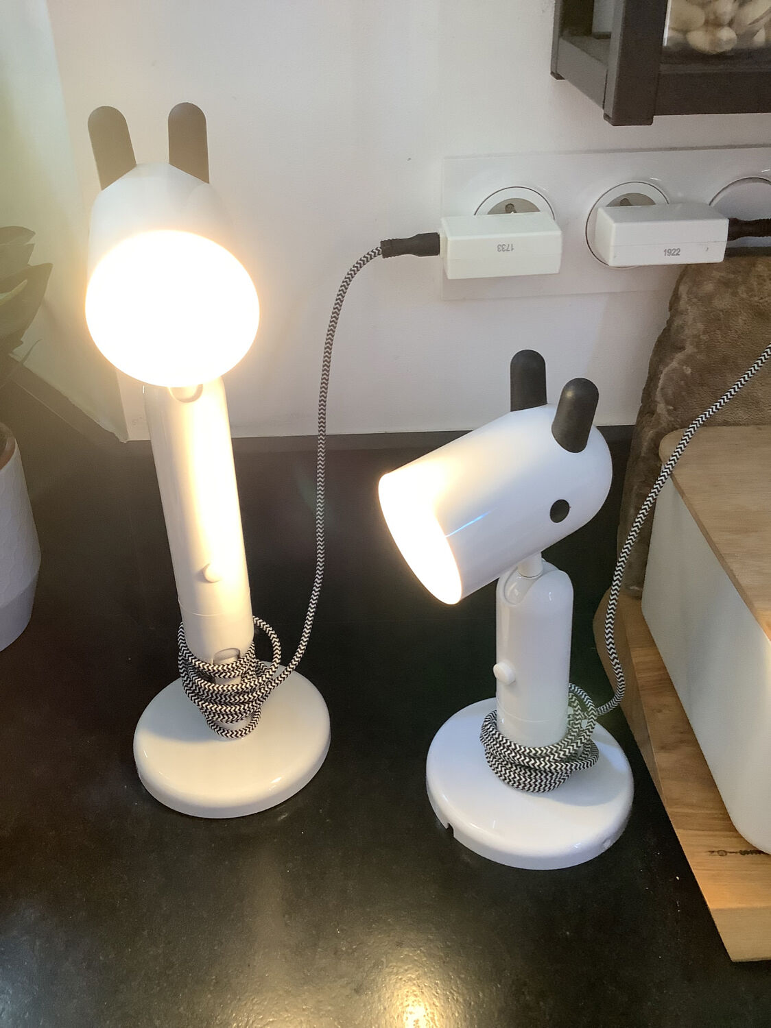 2 Ikea lamps