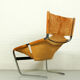 Pierre Paulin F444 in natural leather, The Netherlands, 1963