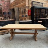 Solid oak monastery table