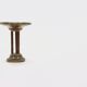 KMD Daalderop Brass and Oak Side Table 1930s