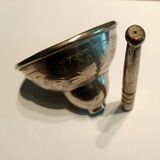 Brass chiseled funnel