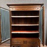 Louis XV period bookcase in solid oak circa 1750