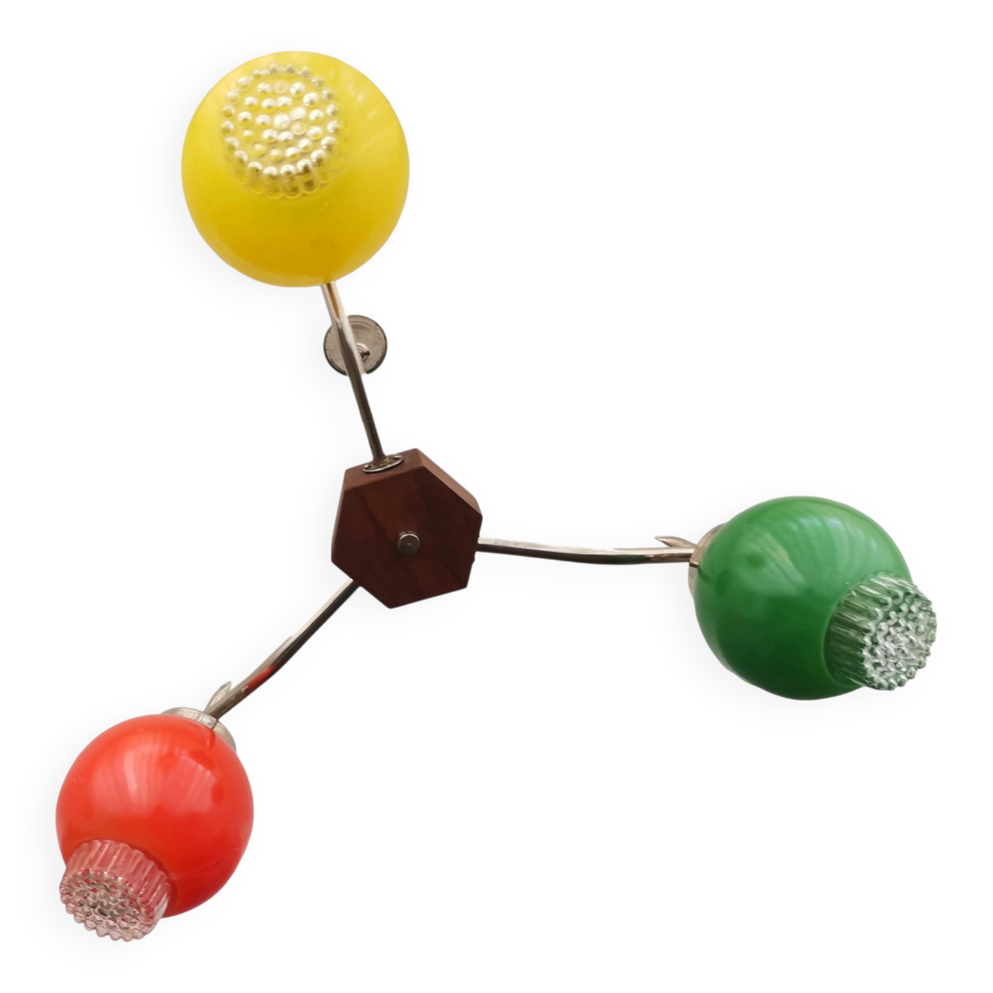 Lampe Soutnik multicolore des années 60