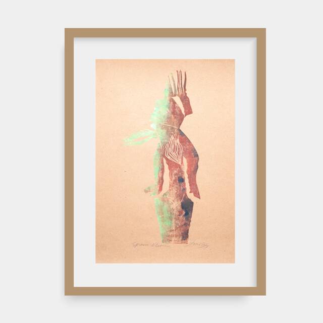 A. STARITSKY, ANTHROPOMORPHIC FORM, LITHOGRAPHY